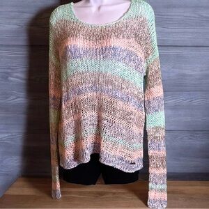 Triple Five Soul Pastel Sweater. Oversized/ Baggy